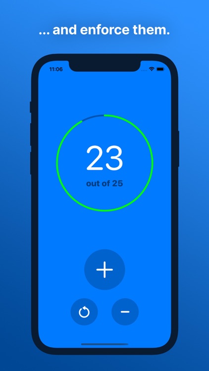 Count Up – Capacity Tracker