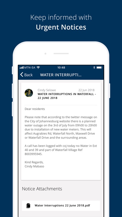 Waterfall Community Portal