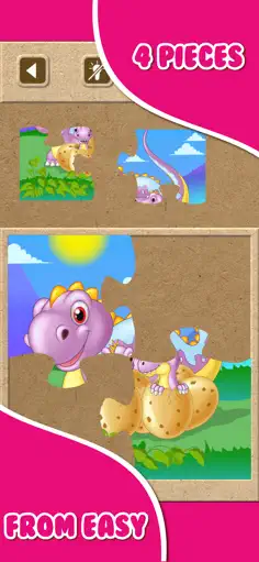 Dinosaur Jigsaw Puzzles - Kids Games for Toddlers - Screenshot 4