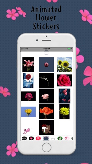 Animated Flower Pack Stickers(圖3)-速報App