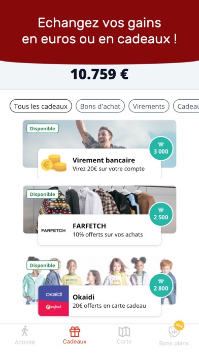 WeWard: Gagnez en marchant WeWard: Gagnez en marchant