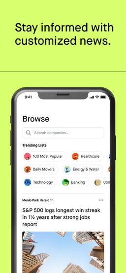 Robinhood: Investing for All app screenshot