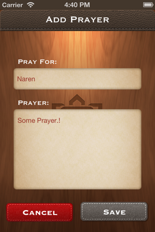 Prayer Tracker screenshot 2