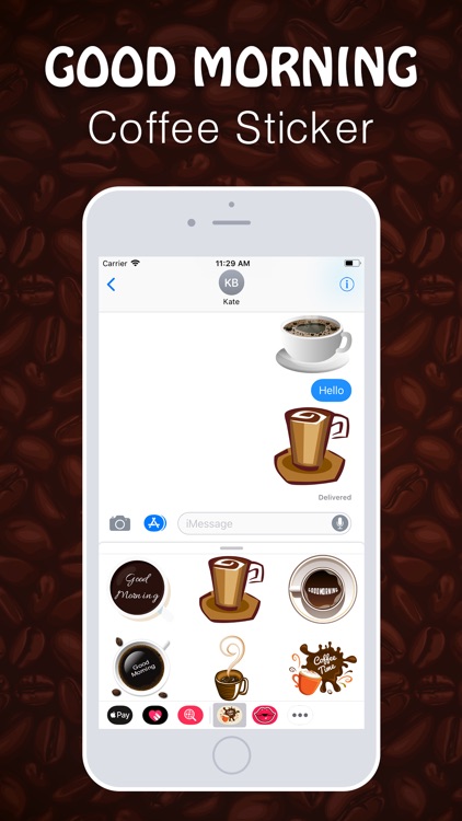 Good Morning Coffee Emojis