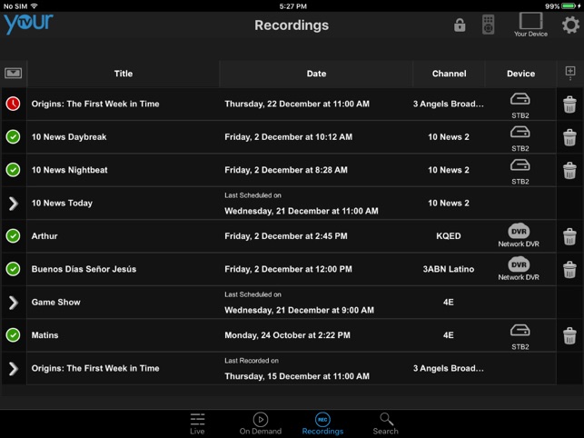 YourTV for iPad(圖3)-速報App