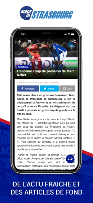 Foot Strasbourg(圖2)-速報App