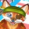 You can enjoy this Crash Fox skating games and cube block games by simply controlling your players that is stand upon Rolling cylinders in sky roller games