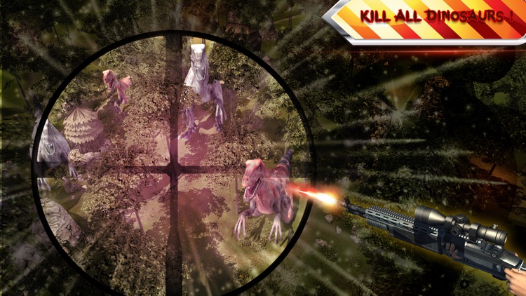 Dino Sniper Hunter Survival 3D screenshot-4