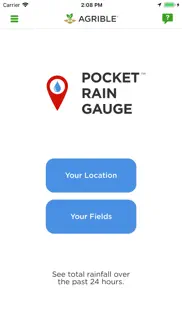 pocket rain gauge™ iphone screenshot 1