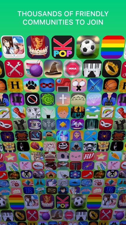Amino: Communities and Groups