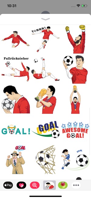 Soccer/Football Emoji Stickers(圖3)-速報App