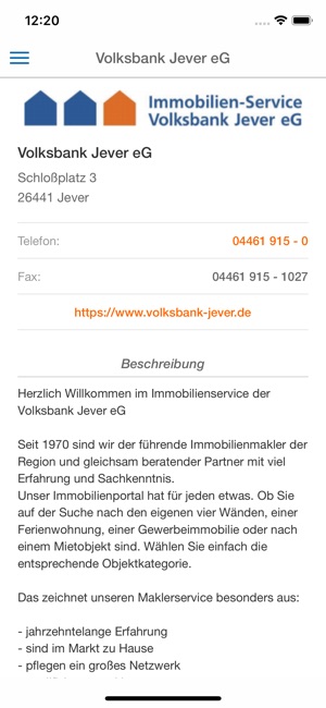 Immobilien Volksbank Jever(圖2)-速報App