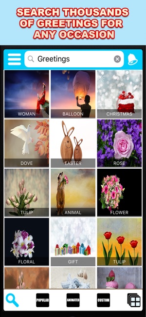 Greeting Cards App