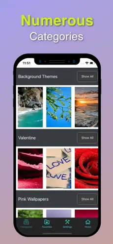 Captura de Pantalla 3 HD & Retina Wallpapers iphone