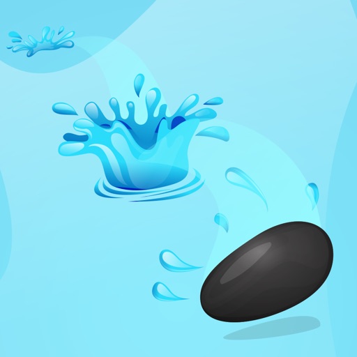 Stone Skimming Icon