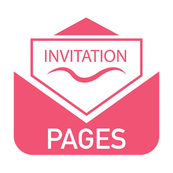 Invitation Cards for Pages