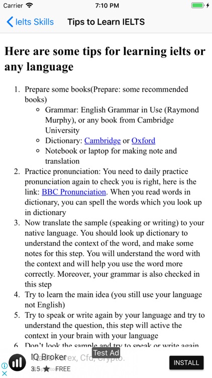 Ielts Preparation Practice Tip screenshot-9