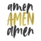 Amen: Christian Stickers