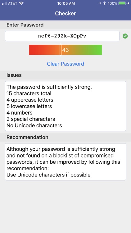 PassWorks Checker