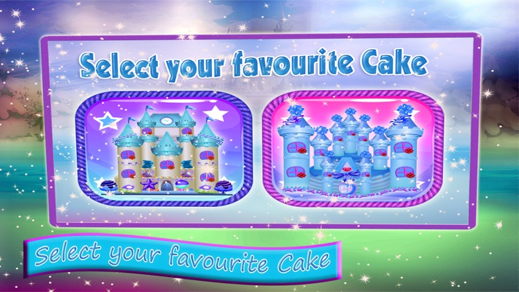 Ice Princess Castle Cake Maker