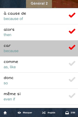 Vocabulaire Anglais - Cramit screenshot 3