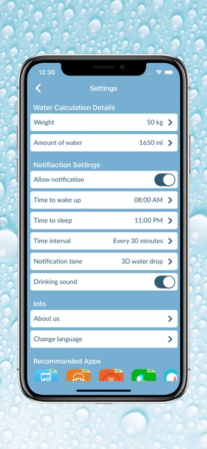 Drink Water Reminder Alarm(圖2)-速報App