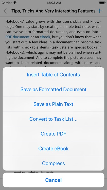 Notebooks: Write & Organize screenshot-8