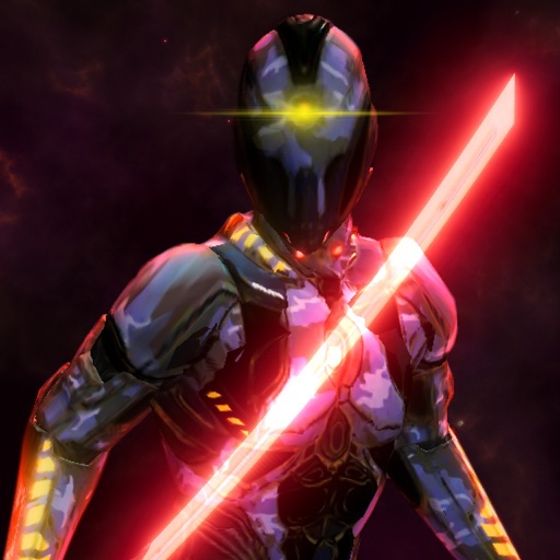 Space Cyborg-Sword Fighting 3D Icon