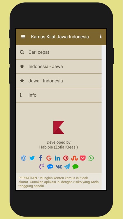 Kamus Kilat Jawa-Indonesia screenshot-4