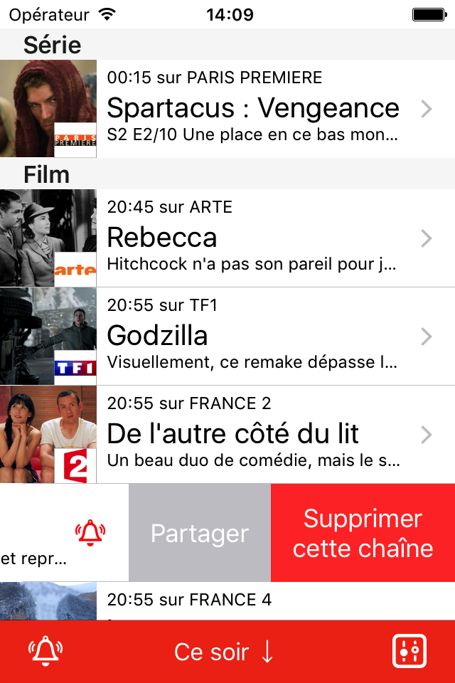 Ce soir à la télé