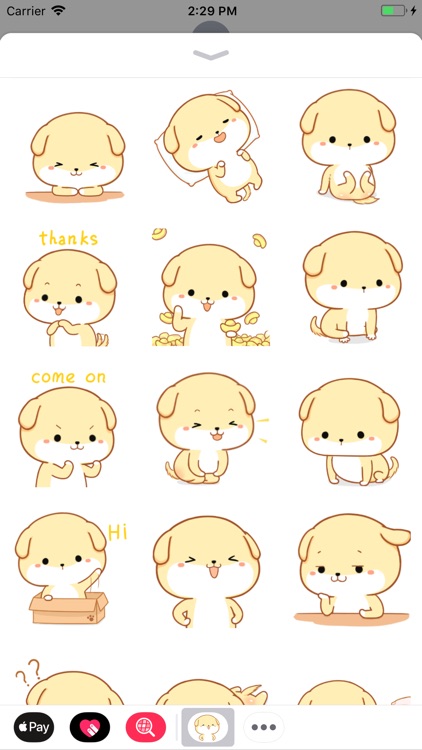 Labrador Dog Cutie Stickers