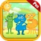 Monster Counting game for kids is an interactive app for learning number