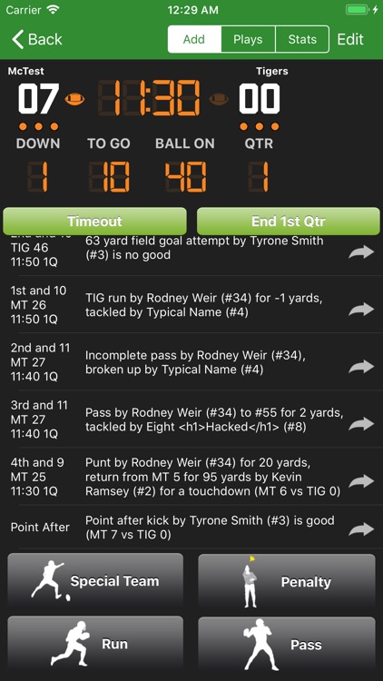 DS Football Statware screenshot-0