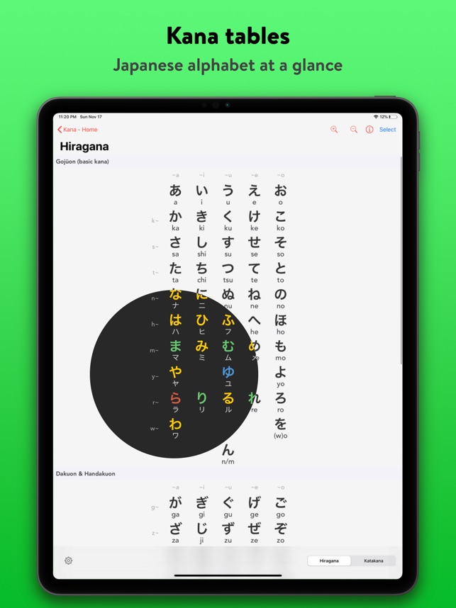 Kana Hiragana And Katakana On The App Store