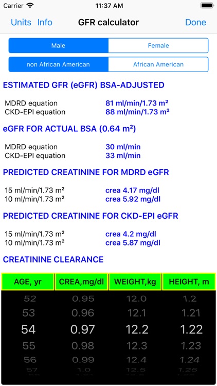 GFR EasyCalc screenshot-3