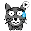 BE-Cat Animation 1 Stickers App Delete