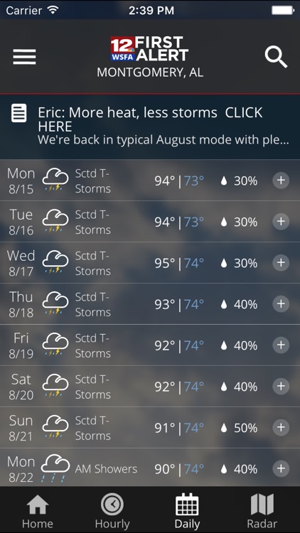 WSFA First Alert Weather