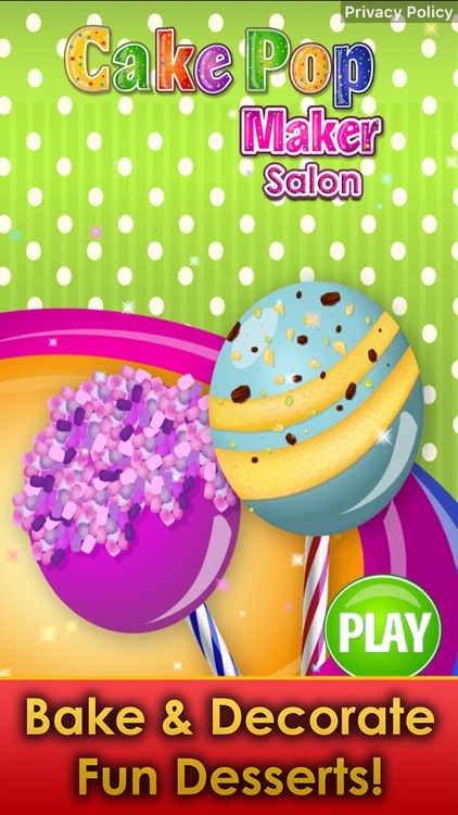 Cake Pop Maker Salon screenshot-5