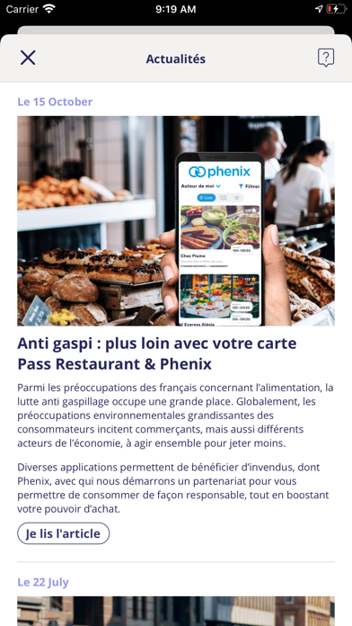 How to cancel & delete PassRestaurant by Sodexo from iphone & ipad 3