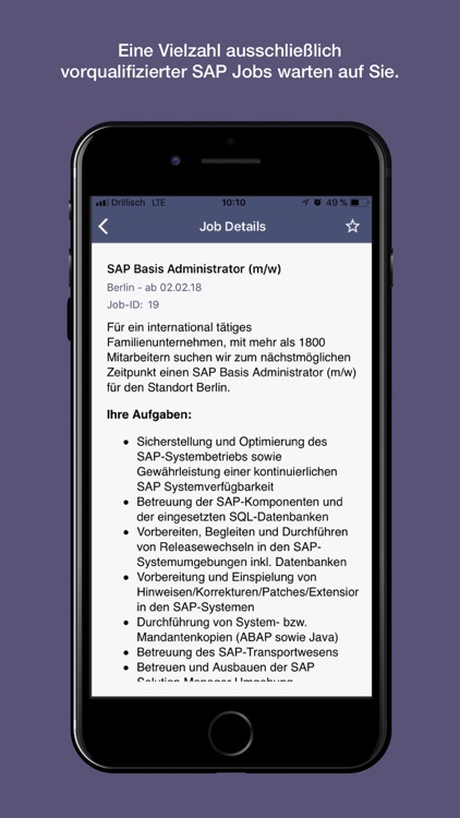 SAPPLIER – SAP Jobs + Projekte screenshot-5