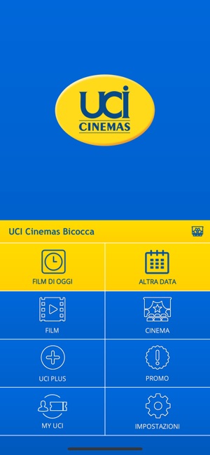 Webtic UCI CINEMAS ITALIA