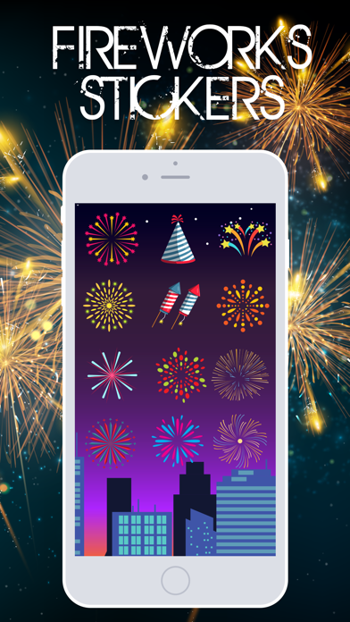 Fireworks Stickerss screenshot 2