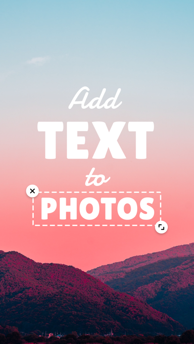 How to cancel & delete Add Text: Write On Photos from iphone & ipad 1