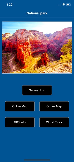 Zion National Park Map(圖1)-速報App