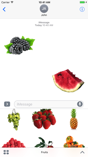 Fruits for iMessage!(圖1)-速報App