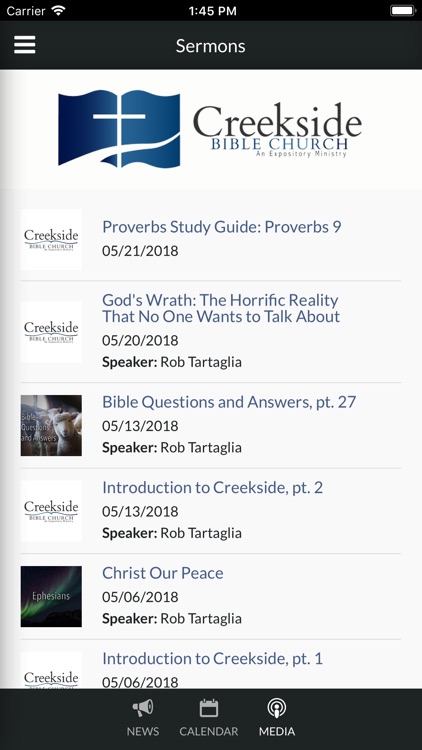 Creekside Bible Church NC screenshot-4