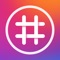 Tired of manually enter hashtag to your social photos or videos