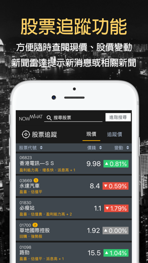 Nowwwhat香港股票社交平台(圖6)-速報App