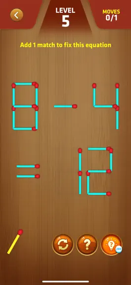 Game screenshot Matches Puzzle : Matchsticks apk