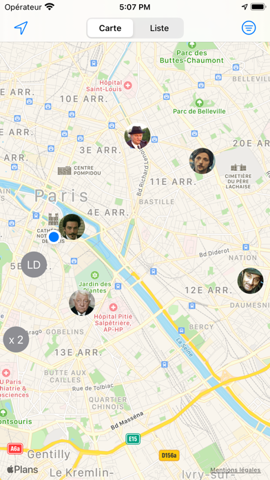 Screenshot #2 pour AddressesMap